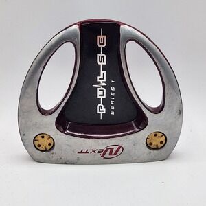 Pulse Next Series 1 Mallet Putter Head Golf Right Handed Red‎ Black Silver